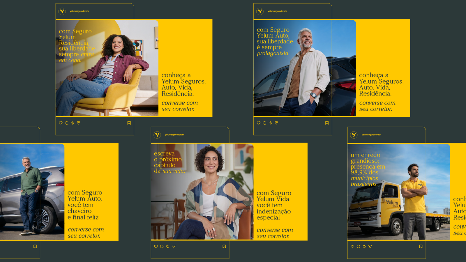 Yelum Seguros Social Media